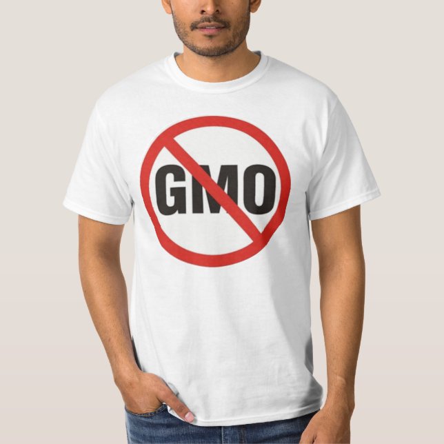 T-SHIRT DITES NON À GMO T (Devant)