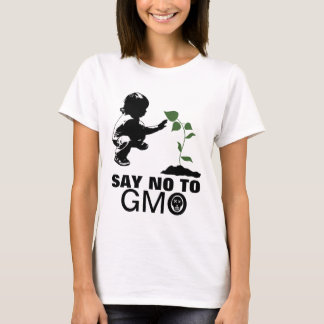 T-shirt Dites non à l'enfant en bas âge et à la jeune