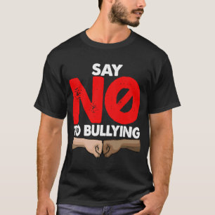 T-shirt Dites Non À L'Intimidation Des Femmes Arrêtez La S