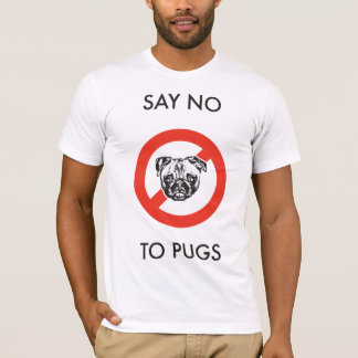 T-shirt Dites non aux carlins