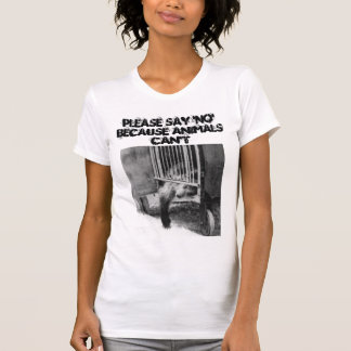 T-shirt Dites non aux cirques