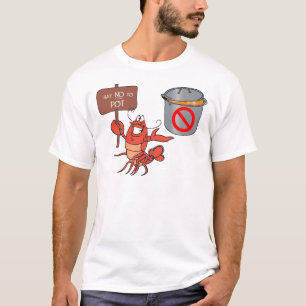 T-shirt Dites NON dans le POT