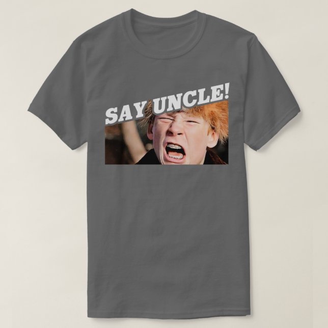 T-shirt Dites Oncle Scut Farkus (Design devant)