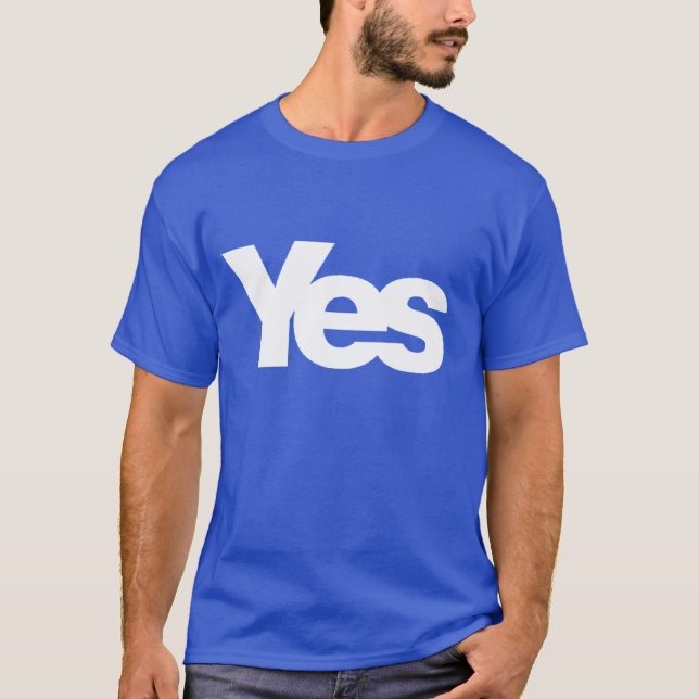 T-SHIRT DITES OUI EN ECOSSE ! (Devant)