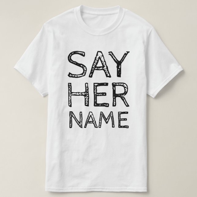 T-SHIRT DITES SON NOM (Design devant)