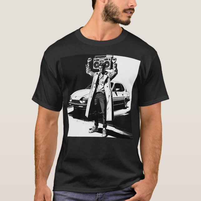 T-shirt Dites tout - Le crayon blanc (Devant)