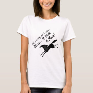 T-shirt Dites un hongre .....