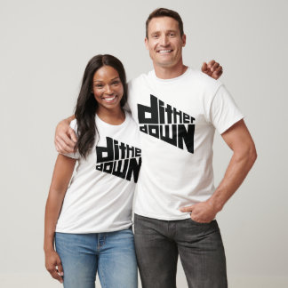 T-shirt Dither Down