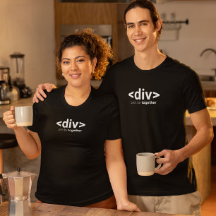 T-shirt <div>Soyons ensemble