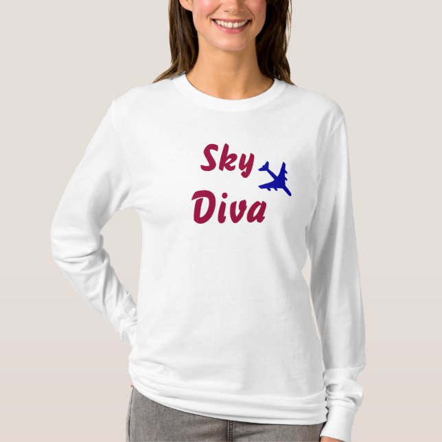 T-shirt Diva de ciel (Devant)