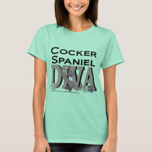 T-shirt DIVA de cocker