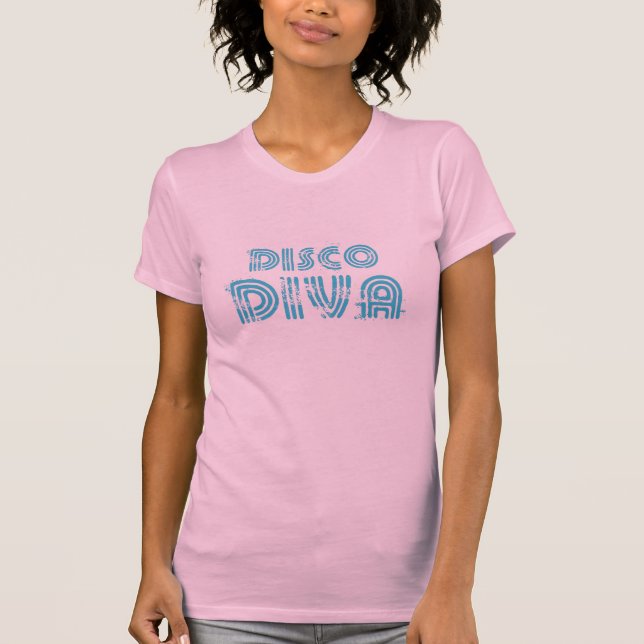 T-shirt Diva de disco (Devant)