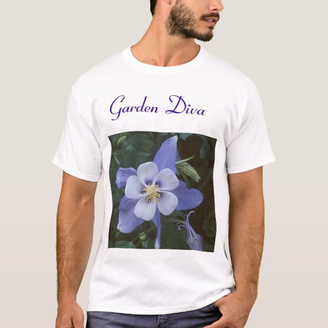 T-shirt Diva de jardin (Devant)
