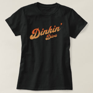 T-shirt Diva de pickleball