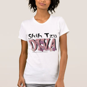 T-shirt DIVA de Shih Tzu