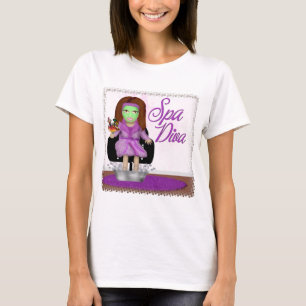 T-shirt Diva de spa