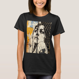 T-shirt Diva graffiti visage féministe