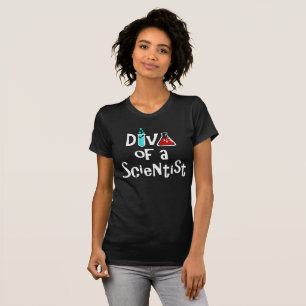 T-shirt "DIVA of a Scientifique"