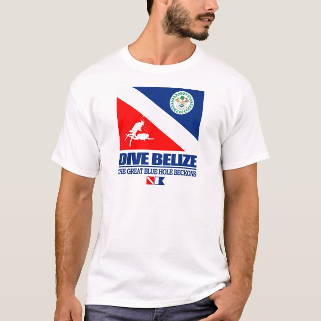 T-shirt Dive Belize Apparel (Devant)