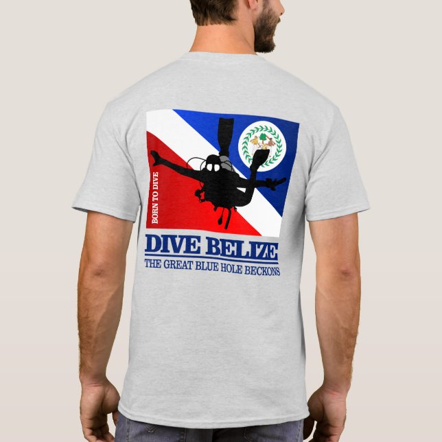 T-shirt Dive Belize DF2 (Dos)