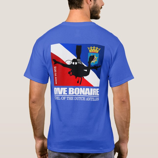 T-shirt Dive Bonaire DF2 (Dos)