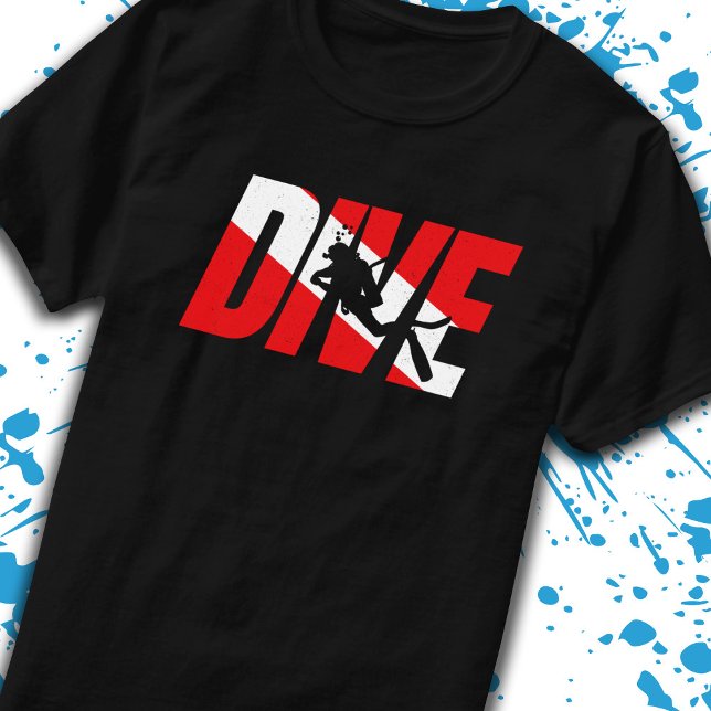 T-shirt Dive - Diving (Créateur téléchargé)