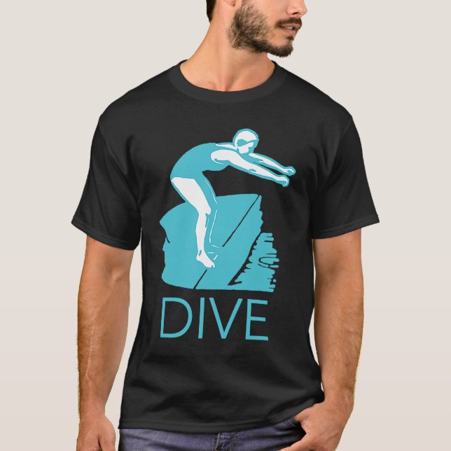 T-shirt DIVE Encourager Inspire Motivation Boost Support R (Devant)