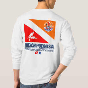 T-shirt Dive Polynésie française (sq)