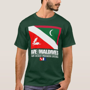 T-shirt Dive The Maldives (sq)