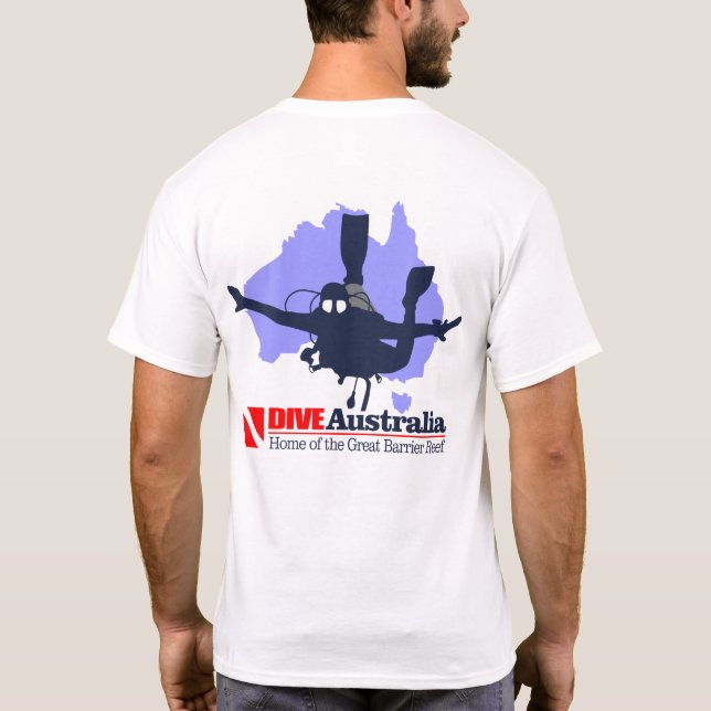T-shirt DIVEAustralia 2 (Dos)