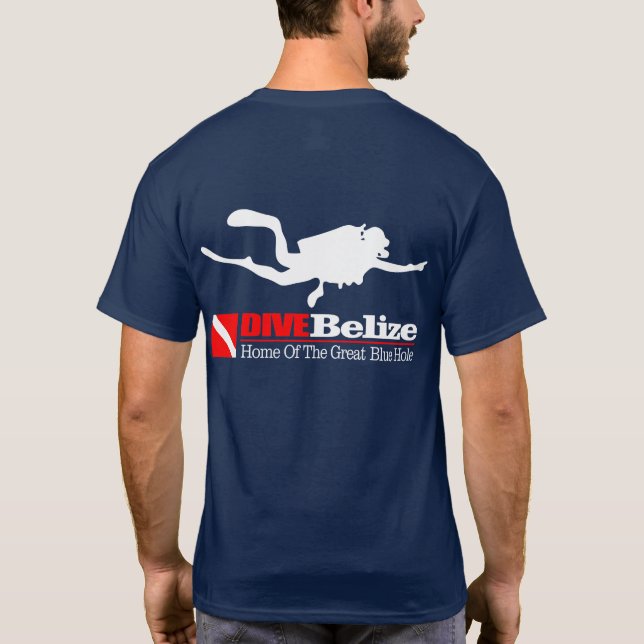 T-shirt DIVEBelize (Dos)