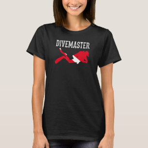 T-shirt Divemaster Scuba Plongée Instructor Dive Style Dra