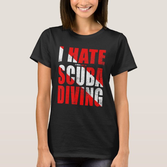T-shirt Diver Snorkeling Diving Sport Vacation  1 (Devant)