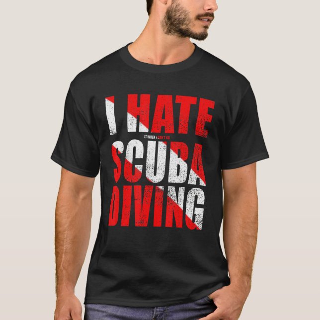 T-shirt Diver Snorkeling Diving Sport Vacation  1 (Devant)