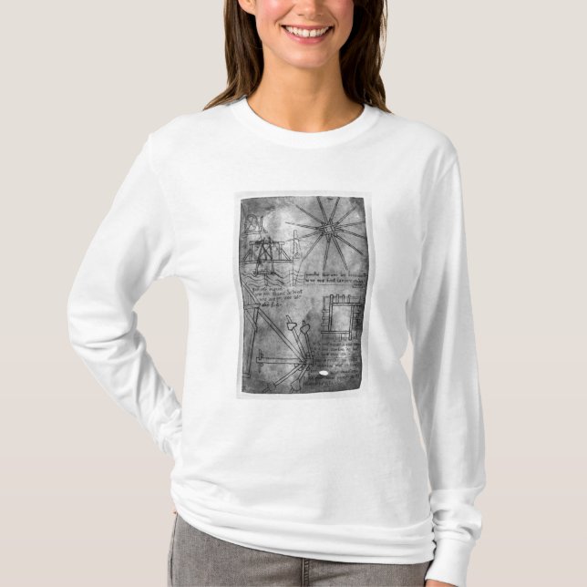 T-shirt Divers moteurs et instruments (Devant)
