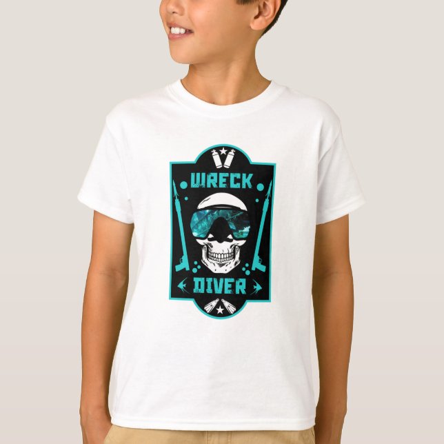 T-shirt Divers naufrages (Devant)
