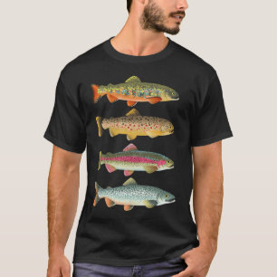 T-shirt Divers pack de truite