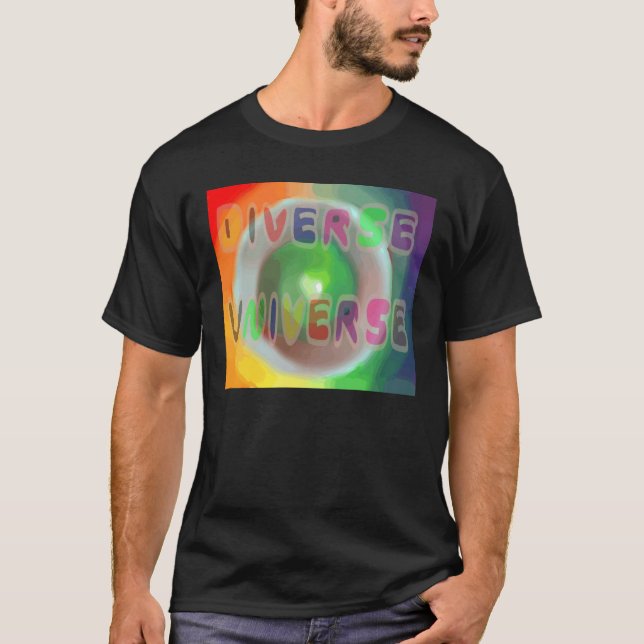 T-shirt divers univers (Devant)