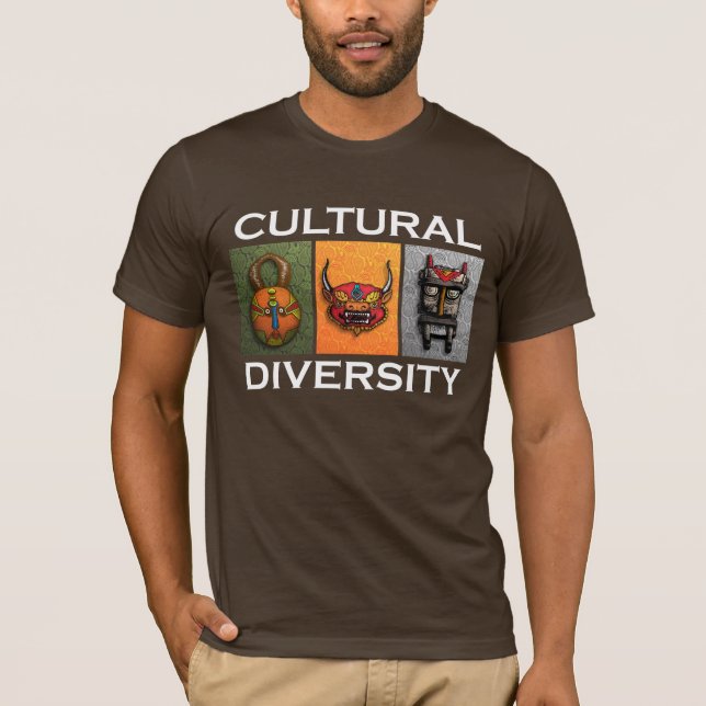T-shirt Diversité culturelle (Devant)