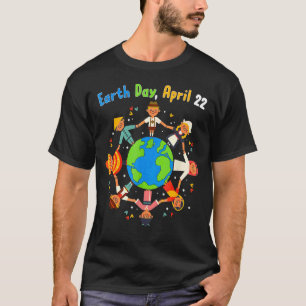 T-shirt Diversité culturelle Enfants dans le monde entier