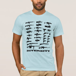 T-shirt Diversité d'arme à feu