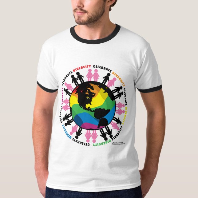 T-shirt Diversité LGBT (Devant)