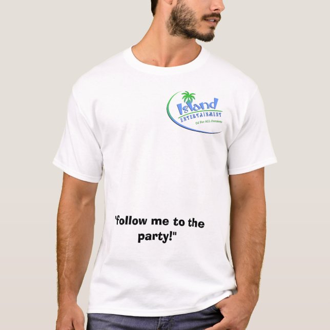 T-shirt Divertissement d'île (Devant)