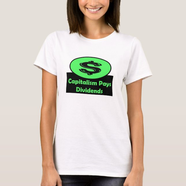T-shirt Dividendes de capitalisme II (Devant)