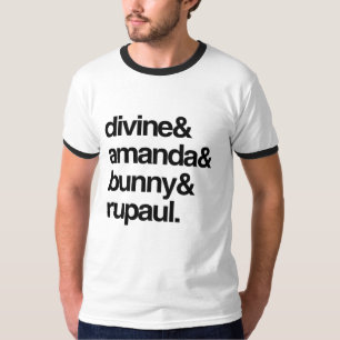 T-shirt Divine Amanda Bunny et Ru