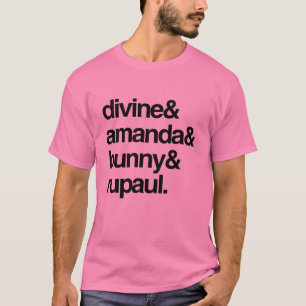 T-shirt Divine Amanda Bunny et Ru