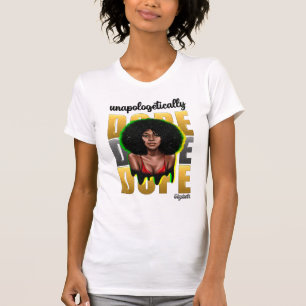 T-shirt Divine Femme Noire avec Élégance Moderne