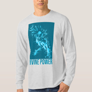 T-shirt Divine Power Design Anime Workout - Energy Fitness