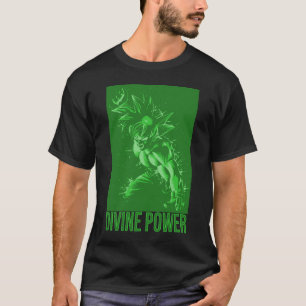 T-shirt Divine Power Design Anime Workout - Energy Fitness