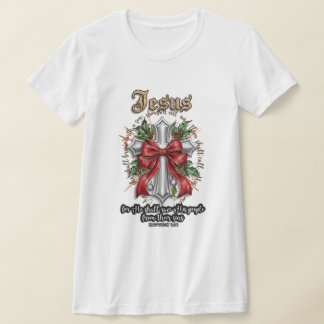 T-shirt Divine Urban Edge: 3D Graffiti Platinum Cross Prem